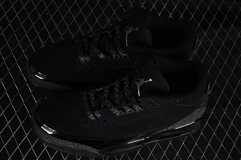 All categories Air Jordan Jordan series basketball shoes Air Jordan 3 OG version Air Jordan 3 Retro AJ3 Joe 3 midnight black retro basketball shoes CT8532-001